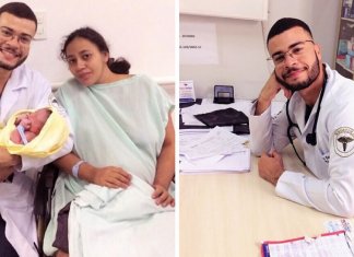 Estudante de medicina comove-se com tamanha humildade de mulher prestes a dar à luz pela primeira vez