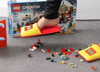A LEGO decidiu criar pantufas anti-lego que vão terminar com todos os anos de tortura