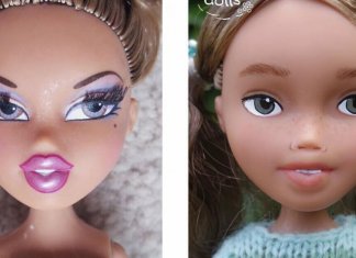 Artista retira maquiagem de bonecas e transforma-as em “crianças reais”