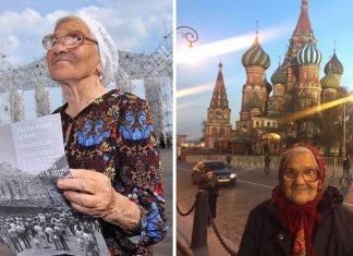 Vovozinha de 89 anos viaja sozinha pelo mundo com a sua mochila e bengala