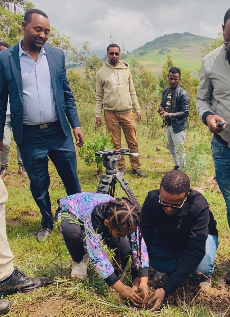 asomadetodosafetos.com - Etiópia planta mais de 350 milhões de árvores em 12 horas