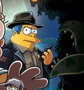 asomadetodosafetos.com - Stranger Things estará no especial de Halloween dos Simpsons. Lisa será Eleven e Milhouse, Will