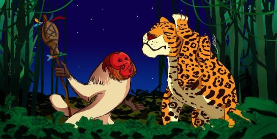 asomadetodosafetos.com - Brasileiro cria a sua própria versão de "O Rei Leão" só com animais da Amazônia
