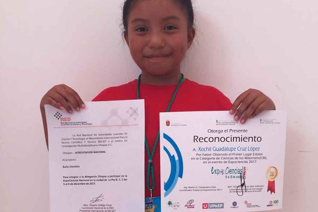 asomadetodosafetos.com - Menina de 8 anos cria aquecedor de água e ganha prêmio por sua invenção