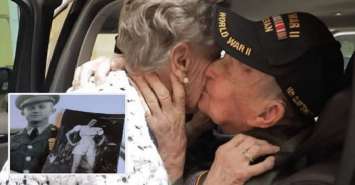 Veterano da Segunda Guerra reencontra amor da sua vida após 75 anos
