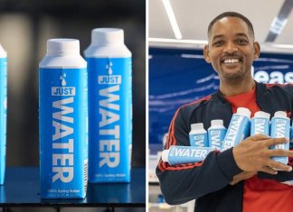 Will Smith lançou sua própria garrafa de água reciclável para ajudar o meio ambiente