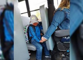 Motorista demonstra empatia com menino que chorava no seu 1º dia de aula