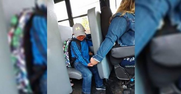 Motorista demonstra empatia com menino que chorava no seu 1º dia de aula
