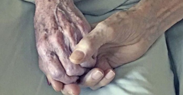 Amor além da vida: casal morre de mãos dadas na véspera de Natal após 64 anos juntos