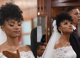 Emoção: noiva traduz o próprio casamento em Libras para convidados surdos na igreja