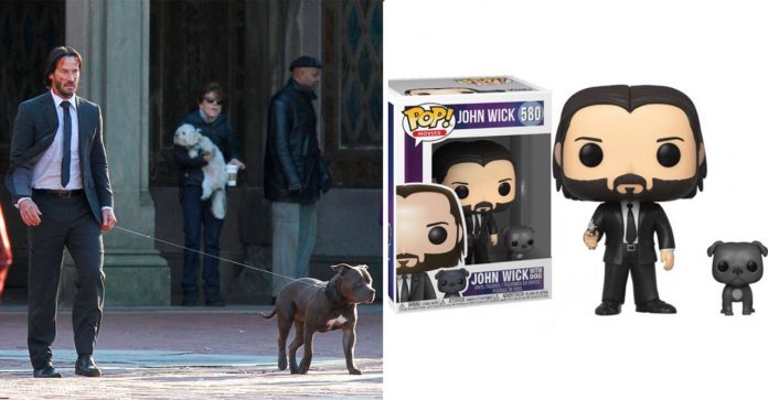 Funko lança boneco de Keanu Reeves como John Wick junto do seu cachorro
