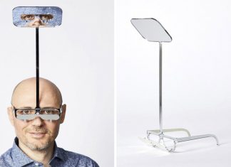 Criaram um óculos de periscópio que ajuda a ver 35 cm mais alto. Pessoas baixas agradecem