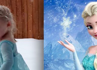 Menina de 2 anos faz dança igual a de Frozen e vídeo viraliza na internet