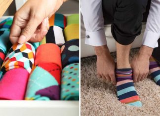 Quanto mais diferentes e coloridas foram suas meias, mais bem-sucedido você é