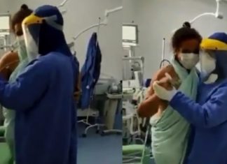 Médico dança com paciente que estava na UTI e melhorou [VÍDEO]