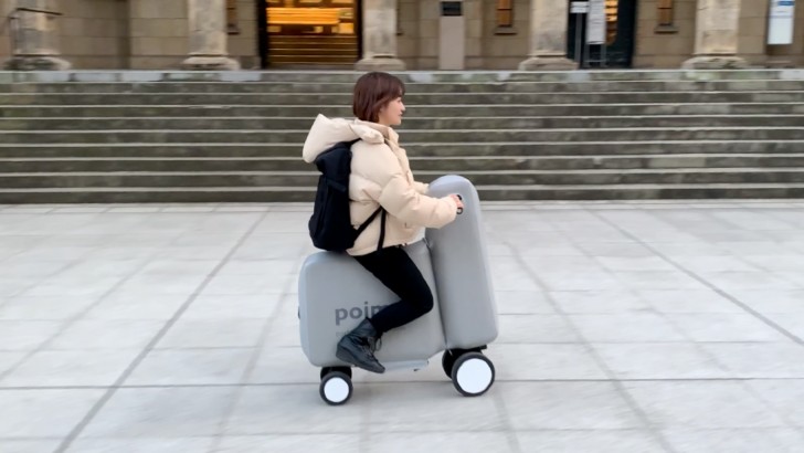 asomadetodosafetos.com - Japoneses criam bicicleta elétrica que é inflável e cabe na bolsa depois de usar