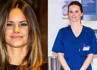 Princesa da Suécia está ajudando profissionais de saúde em hospital