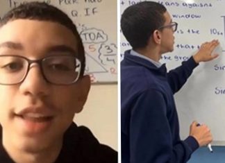 Jovem viraliza nas redes socais ao dar aula de Matemática na quarentena