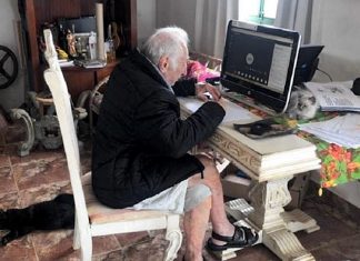 Mesmo sem entender nada de tecnologia, senhor de 92 anos não quer largar universidade