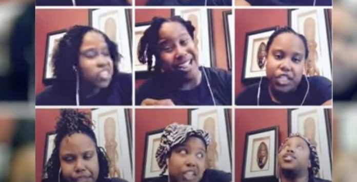 Cantora viraliza com vídeo no qual faz todas as vozes de um coral sobre a gula na quarentena