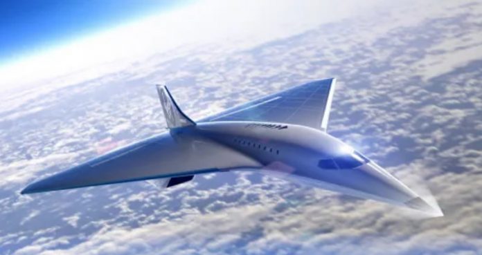 É lançado o projeto do avião mais rápido do mundo a ter tripulação