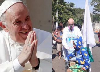 Papa liga para padre brasileiro para elogiar e insistir que continue ajudando população de rua