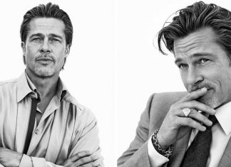 Brad Pitt volta a posar de modelo aos 56 anos e veja só: cada vez mais lindo!