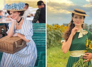 Ela é vintage: jovem ucraniana se veste todos os dias como se vivesse no século XIX
