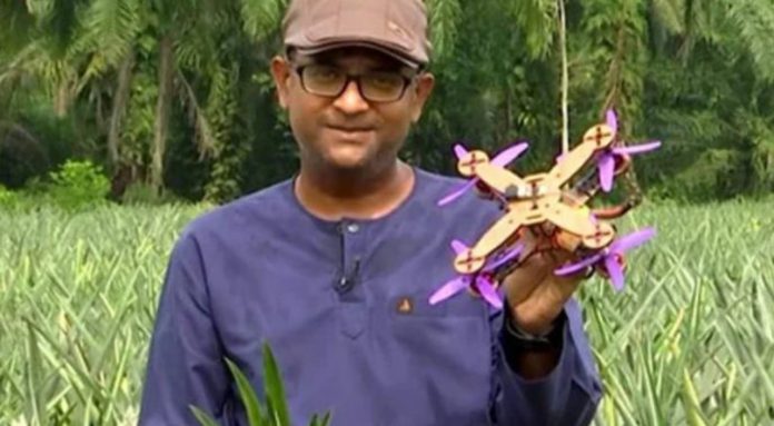 Cientistas desenvolvem drone biodegradável utilizando apenas restos de abacaxi