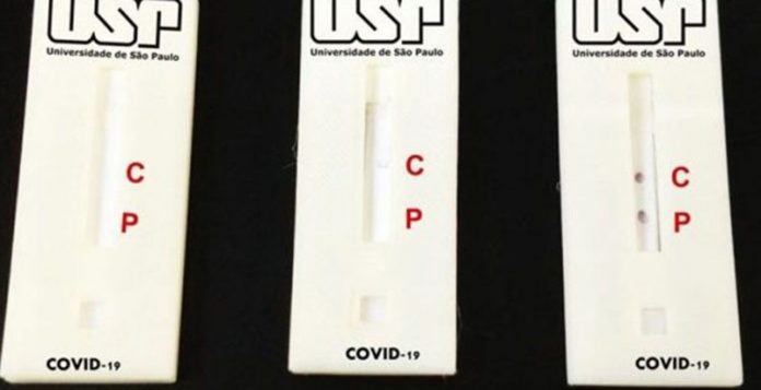 USP cria e desenvolve teste pra Covid mais barato e que mostra resultado em 10 minutos