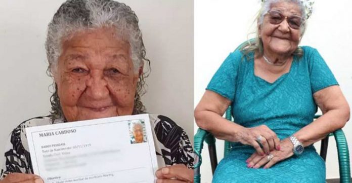 Aos 101 anos, idosa faz sucesso ao procurar emprego: “comprar meus vinhozinhos”