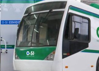 Ônibus usado é transformado por aluno em clínica móvel para vacinar contra Covid