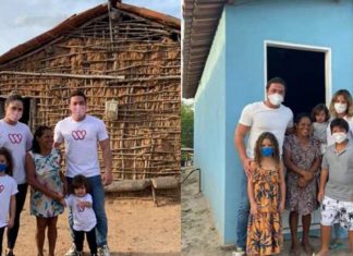 Ídolo: Wesley Safadão doa casa toda mobiliada pra família carente do Ceará