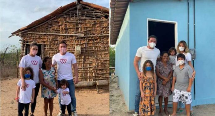 Ídolo: Wesley Safadão doa casa toda mobiliada pra família carente do Ceará
