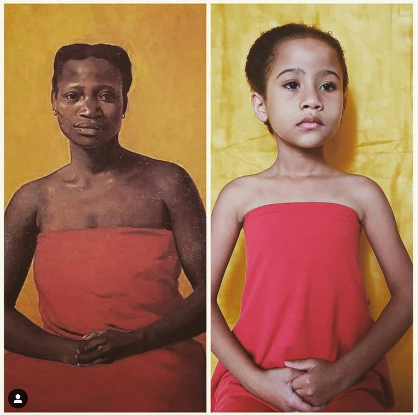 Garota de 8 anos faz sucesso ao recriar retratos de mulheres inspiradoras; confira asomadetodosafetos.com - Garota de 8 anos faz sucesso ao recriar retratos de mulheres inspiradoras; confira