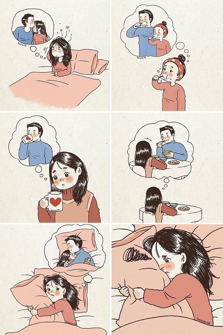 asomadetodosafetos.com - 11 ilustrações que mostram as miudezas de se ter um amor nos dias de hoje