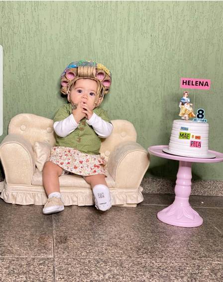 asomadetodosafetos.com - Homenagem: Bebê de oito meses fantasiada de Dona Hermínia chama atenção nas redes