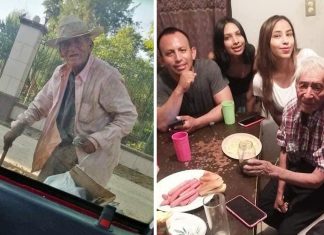 Vovô de 108 anos que morava nas ruas é “adotado” por família mexicana