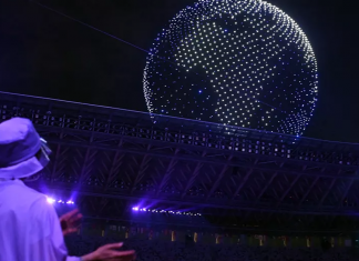 Saiba como funcionam os drones que fizeram sucesso na abertura das Olimpíadas de Tóquio