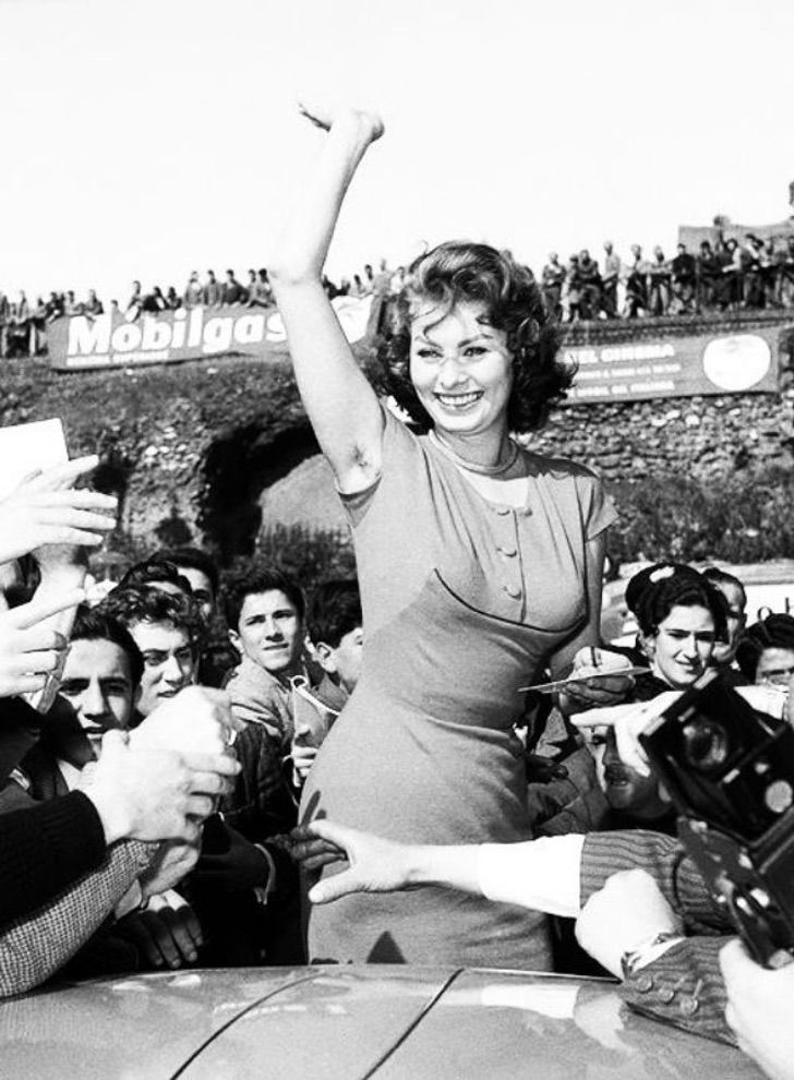 asomadetodosafetos.com - 13 fotos de Sophia Loren, a mulher que desafiou os cânones da beleza com seu corpo natural
