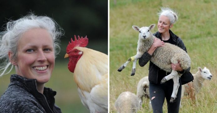 Mulher cria um refúgio para acompanhar animais nos seus últimos anos de vida