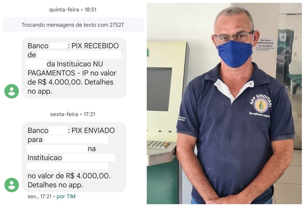 asomadetodosafetos.com - Taxista recebe Pix de R$ 4 mil por engano e devolve à dona: 'Tem que fazer a coisa certa'