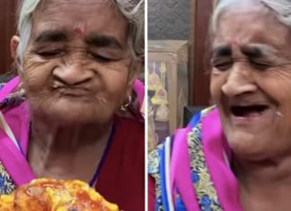 VÍDEO: Vovó indiana tem o prazer de provar pizza pela primeira vez na vida