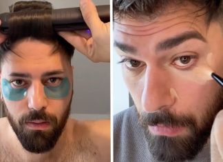 “Maquiagem é para todos”: Homem rebate críticas por sua rotina de beleza