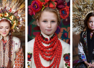 Ucranianas trazem de volta coroas florais tradicionais para mostrar orgulho nacional