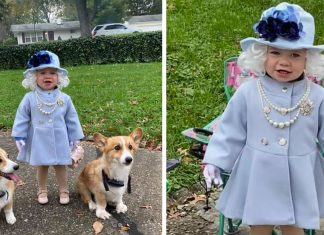Garotinha de 2 anos se veste como Rainha Elizabeth e recebe carta fofa do castelo de Windsor