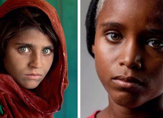 Menino Davi, da Cidade de Deus, faz ensaio fotográfico inspirado na foto da menina afegã