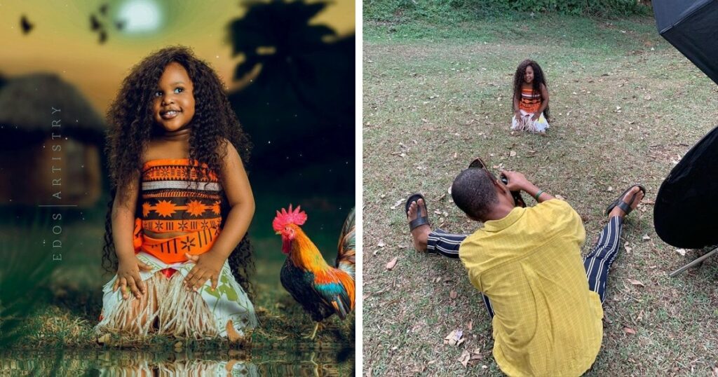 asomadetodosafetos.com - Fotógrafo nigeriano mostra curiosos bastidores de fotos espetaculares. Confira!