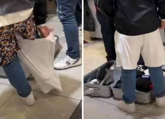 VÍDEO: Passageiro veste roupas da mala para evitar pagar taxa extra no voo
