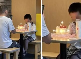 “Bolo muito pequeno”: Pai é criticado por aniversário humilde que organizou para o filho